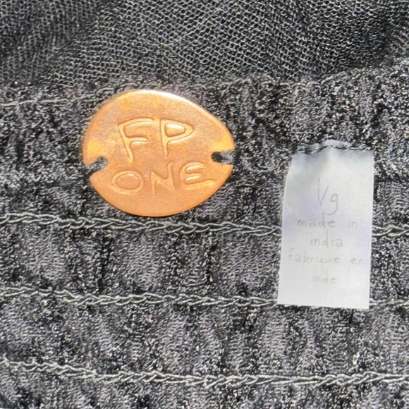 FREE PEOPLE ADELLA Corset Maxi Dress In black size small - Picture 6 of 11